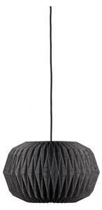 Crna viseća svjetiljka ø 44 cm Globe – BePureHome