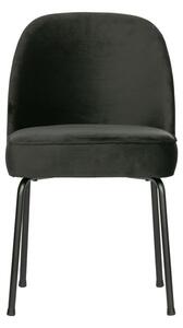 Crne baršunaste blagovaonske stolice u setu 2 kom Vogue – BePureHome