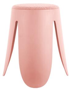 Svijetlo ružičasti plastični stolac Savor – Leitmotiv