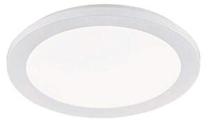 Bijela LED stropna svjetiljka Trio Camillus, promjera 26 cm