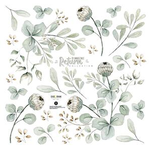 Set zidnih naljepnica Dekornik Meadow Flowers Miniset