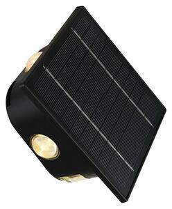 Globo Solarna vanjska zidna LED svjetiljka (Solarna ćelija, Plastika, Raznobojno)
