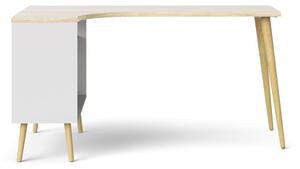 Radni stol u dekoru hrasta 145x81 cm Oslo - Tvilum