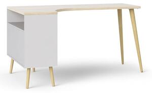 Radni stol u dekoru hrasta 145x81 cm Oslo - Tvilum