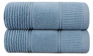 Set od 2 plava pamučna ručnika Foutastic Daniela, 50 x 90 cm