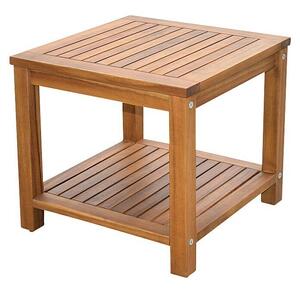 Sunfun Diana Vrtni drveni stolić (44,5 x 44,5 x 40,5 cm, Akacija, Prirodno smeđe boje)