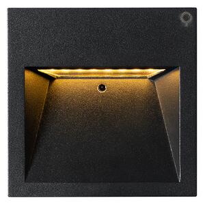 Moderna zidna lampa crna uklj. LED - Gem 2