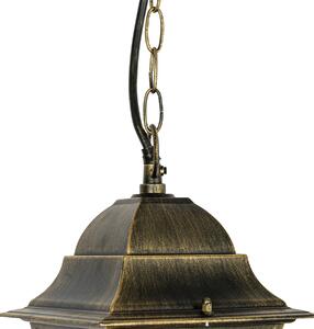 Vintage vanjska viseća lampa antikno zlato - Antigua