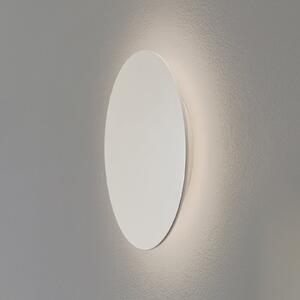 Argon LED zidna svjetiljka Orios Plus, boje pijeska, metalna, Ø 30 cm, Bež, Dnevni boravak/blagovaonica, Metal
