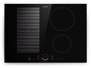 Klarstein Delicatessa 70 Hybrid, ugradbena indukcijska ploča, 4 zone, 7000 W, staklokeramika