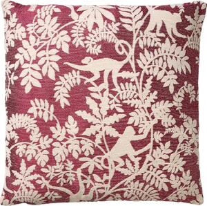 Dekorativna navlaka za jastuk ABU MERLOT 45x45 cm, vinska crvena