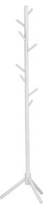 ATMOWOOD Drveni stalak za kapute 175 cm - bijeli