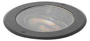 Vanjski ugradbeni reflektor crni AR111 podesiv IP65 - Delux Honey