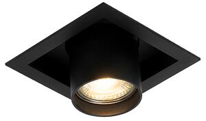 Moderni ugradbeni reflektor crni podesiv - Roof
