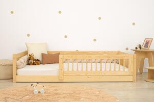 Ourbaby® Low bed for children Montessori Plus - nat prirodni 180x80 cm