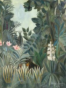 Reprodukcija The Equatorial Jungle, Henri Rousseau