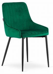 Zelena stolica od baršuna MONZA