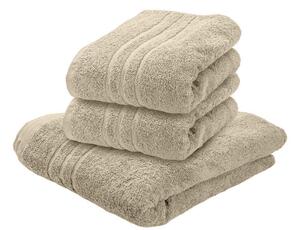 1x ručnik za kupanje COMFORT krem + 2x ručnik za ruke COMFORT krem ​​