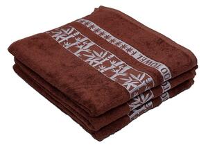 2x ručnik za kupanje BAMBOO smeđi