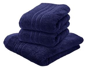2x ručnik za kupanje Classic tamno plavi
