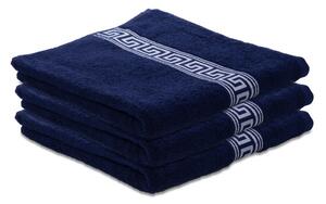 2x ručnik za kupanje GREEK tamno plavi