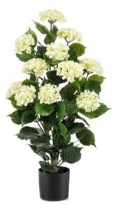 Umjetna hortenzija 90 cm UV – za vanjsku upotrebu - Bijela - 71 - 90 cm - DA