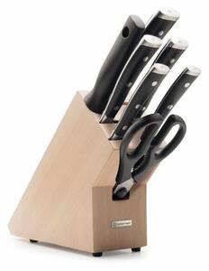 Wüsthof - Set kuhinjskih noževa na stalku CLASSIC IKON 8 kom bukva