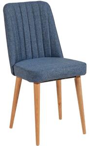 Woody Fashion Set stolova i stolica (4 komada), Atlantski bor Tamno plava, Vina 1048 - Dark Blue, Atlantic