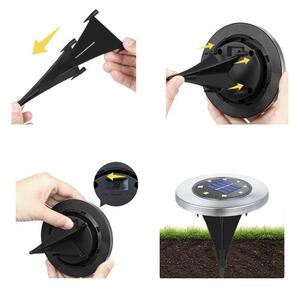 Solarna LED vrtna rasvjeta 12 kom IP65