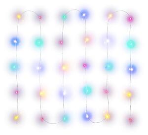 LED Božićne lampice 30xLED/2xAA 3,3m multicolor