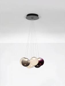 SILENZIO LED LUSTER CRNI/STAKLO 41W IP20 3000K TRIAK PRIGUŠIV NL9190212
