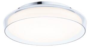 Paulmann Luena LED stropna svjetiljka, IP44, krom, Ø 35 cm, Metalik, Dnevni boravak/blagovaonica, Metal