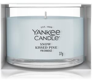 Yankee Candle Snow Kissed Pine mala mirisna svijeća bez staklene posude 37 g