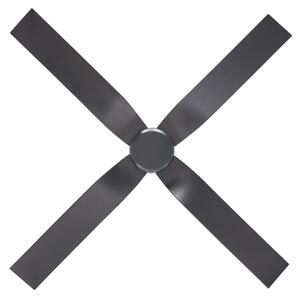 CasaFan Stropni ventilator Eco Ventos, sivi, metalni, IP44, DC, Wi-Fi, Sivo, Metal