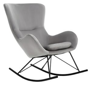 Svijetlo siva stolica za ljuljanje Westwing Collection Wing