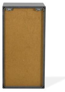 Tamnosiva polica Tenzo Z Halfcube, 36 x 70 cm