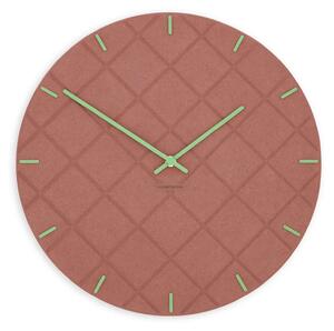 Zidni sat Luxhora Mosaida Red 11 boja kazaljki