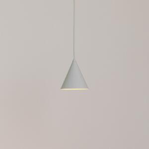 Nowodvorski Lighting ZENITH viseća svjetiljka, svijetlosiva, Ø 11 cm, metal, GU10, prigušiva, Sivo, Dnevni boravak/blagovaonica, Metal