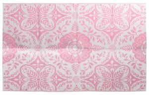 VidaXL Vanjski tepih ružičasti 160 x 230 cm PP