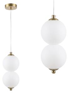 LED viseća stropna lampa LHJ117-2CP brušeno zlato