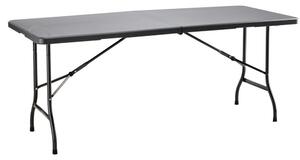 Sklopivi stol za kampiranje - 180 cm - Siva boja