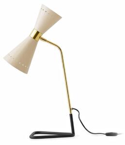 Stolne Lampa Stilnovo, Megafono, Bež, Dnevna soba, Metal, Dizajn