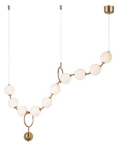 Stropni luster LED APP1444-10CP GOLD