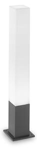 IDEAL LUX Ideal Lux svjetiljka za stazu Edo kvadratna, antracit, GX53, Sivo, Aluminij