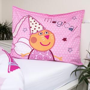 Ružičasta dječja pamučna posteljina Jerry Fabrics Peppa Pig, 140 x 200 cm