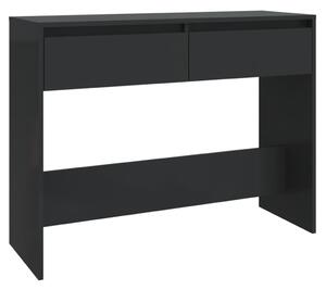 VidaXL Konzolni stol crni 100 x 35 x 76,5 cm od iverice