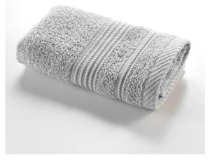 Svijetlo sivi pamučan ručnik od frotira 30x50 cm Tendresse – douceur d'intérieur