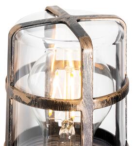 Zidna vanjska zidna svjetiljka od mesinga IP54 20,8 cm - Kiki