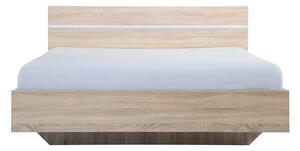 Krevet MISSISSIPPI-Sonoma hrast-140x200 cm