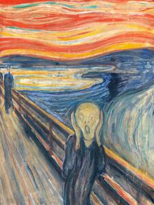 Reprodukcija The Scream, 1893, Edvard Munch